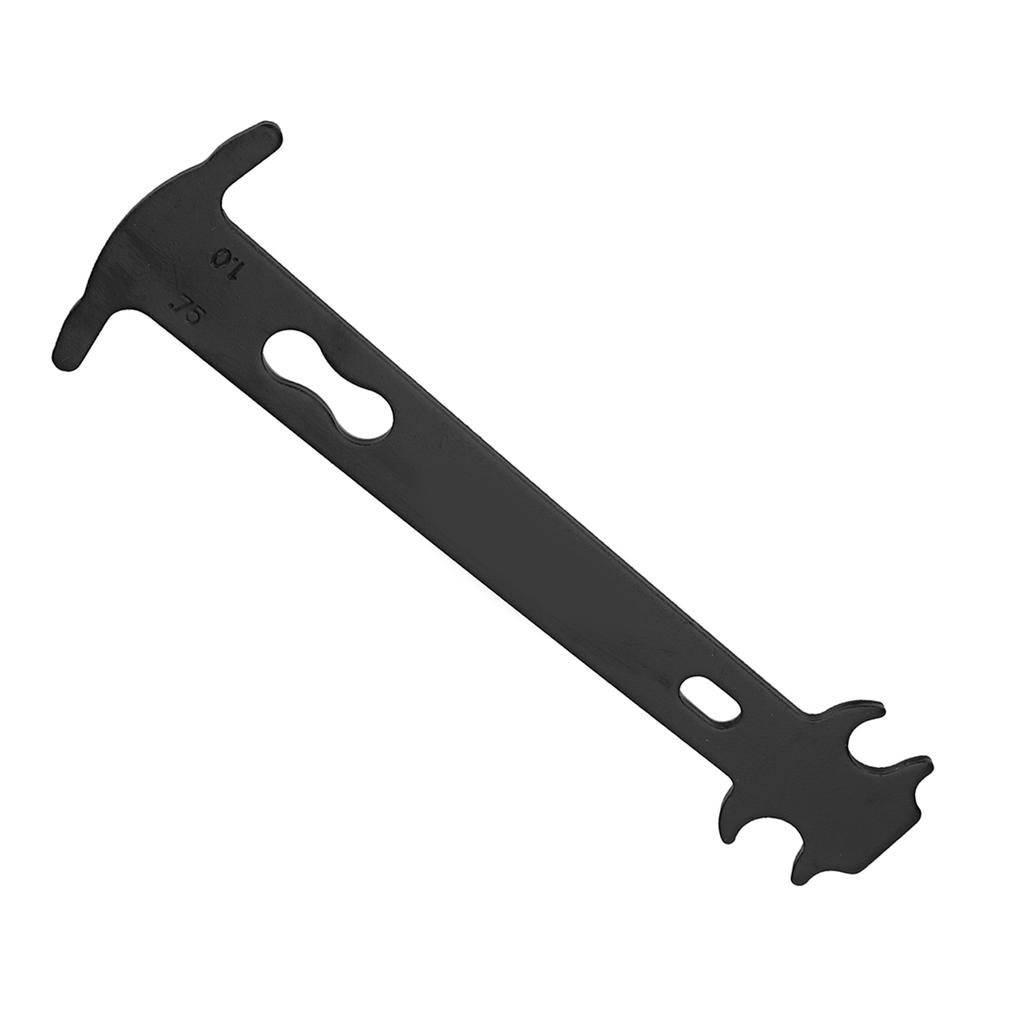 Mountain Bike Chain Wear Ruler Checker Steel Indicator Bicycle Repair Tool Accessory