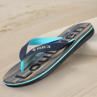Men's Summer Flip-flops Men's Casual Toe Non-slip Wear-resistant Large Size Flip-flops