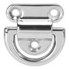 Marine D Shaped Buckle 316 Stainless Steel Ring Tie Downs Base Kit Yacht Rope Accessories