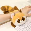 Animals Raccoon Plush Toy Wrist Pad Animal Plush Doll Desk Ornament Sitting Animals Plush  Children