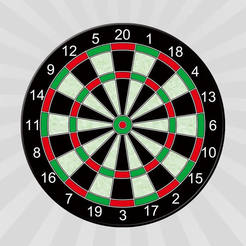 Longchan 17-inch Magnetic Dartboard Set for Kids