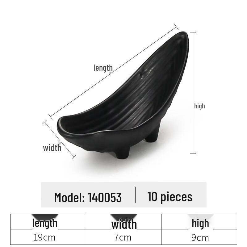 Japanese Style Melamine Appetizer Plate Style Ten