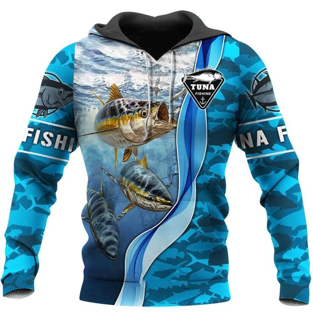 Primavera Outono Cool Carp Pesca 3D Impresso Moda Masculina Moletom Com Capuz Tops Grandes Estilo Harajuku Casual Pullovers