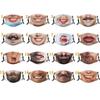 Personality Funny Printed Mask Facial Expression Party Cosplay Mask  Winter Outdoor