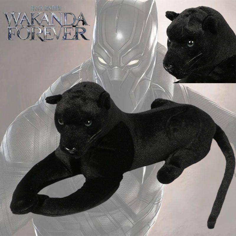 High Quality Black Panther 2 Plush Toy – Super Soft Stuffed Animal Dolls Xmas Birthday Gifts