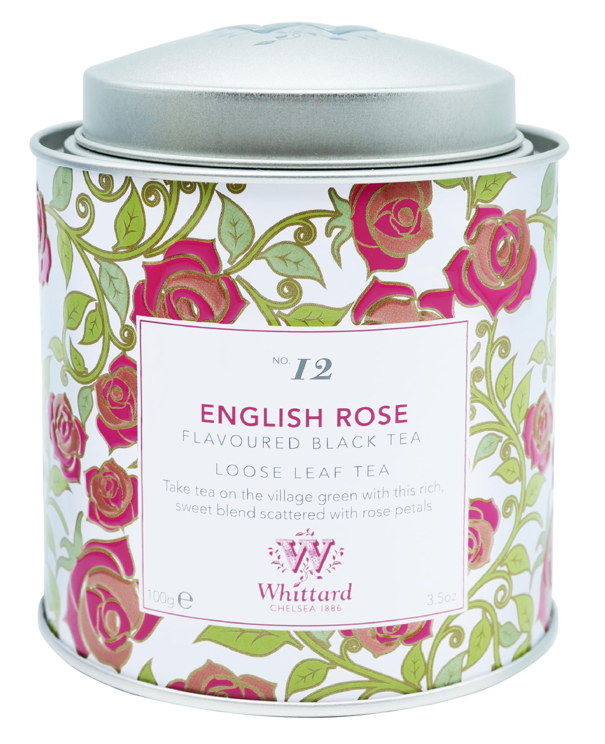 

Чайница Whittard English Rose TD 100г Листовой