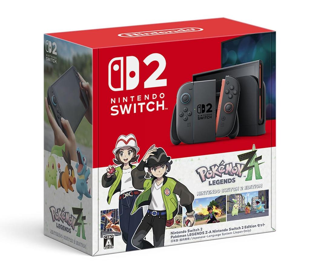 Nintendo Switch 2 Japan LEGENDS Nintendo Switch 2 Edition Set (Japanese, Only) Pokémon Z-A