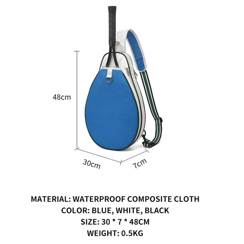 Racquet Sports Tennis Racket Crossbody Bag Lightweight Badminton Tennis Backpack for Practice