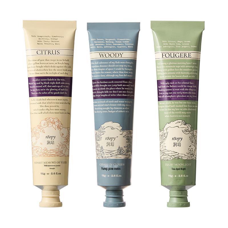 Roopy Plant-Extract Scented Moisturizing Hand Cream Gift Set
