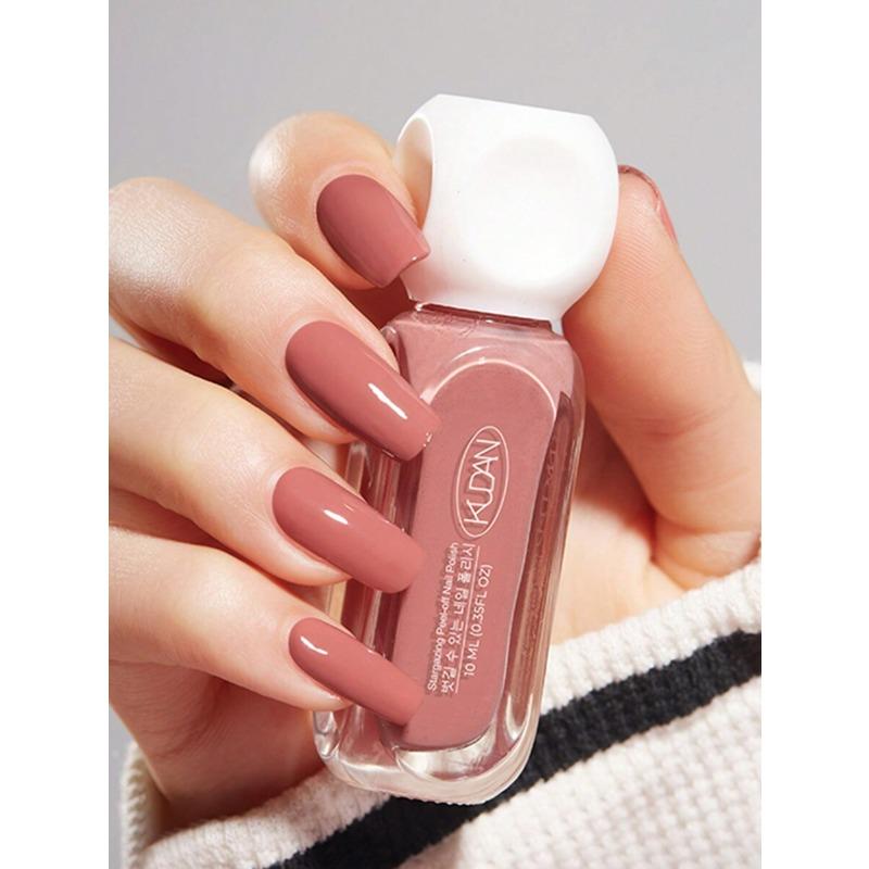 10ml Removable Water-Based Nail Polish, Long-Lasting Quick-Drying Nail Polish No Baking Required For Women And Girls Nails