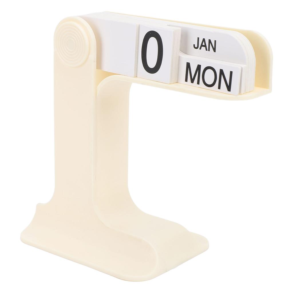 Flipping Simple Calendar Desktop Decoration Stress Relief Ornament Month Date and Day Boards Flip