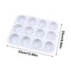 Muffin Pan Small Muffin Pan 12-Cups Reusable Heat-Resistant Silicone Mold For Airfryer Microwave Freezer Bread Camping