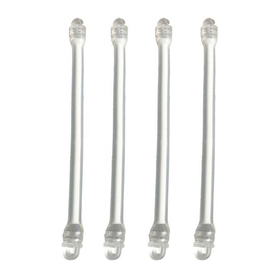 

Теннисный виброгаситель Мягкий силиконовый виброгаситель для ракеток Аксессуары для ракеток 4pcs белый