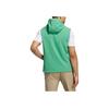 adidas Gilet Uomo Monocolore Caldo Impermeabile Casual con Cappuccio Wind.Rdy Verde IW2816