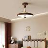 Walnut Style Eye-Protection LED Ceiling Lamp