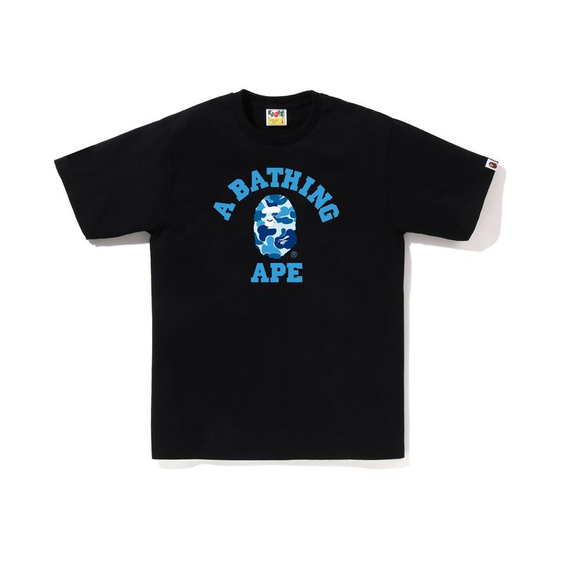A BATHING APE ® Abc Camo College T shirt 0ZXTEM005101O