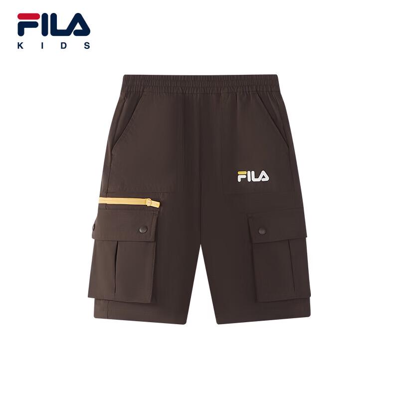 FILA Kids' Boy's 2026 Summer Woven Capri Pants
