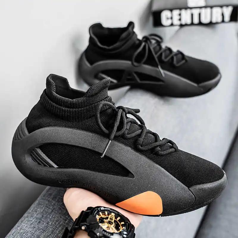 Flatform Winter Gym Shoes For Men Sports-et-leisure Loafers Men's Sneakers Sports Tenid Famous Brands Outings Trainers