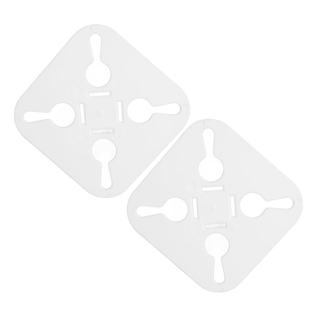 2 szt. Nieplączący się gadżet do prania PP Szybkoschnący Kwadratowy Nieplączący się Pranie Prześcieradła