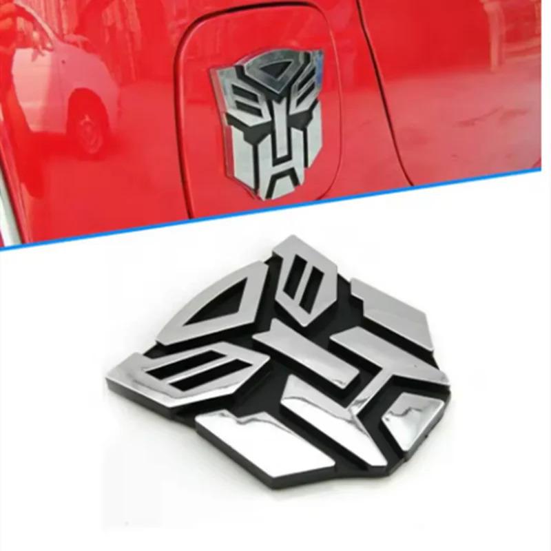 Car 3D Car Stickers Transformer Badge Decepticon Emblem Tail Decal Cool Autobots Logo Car Styling Motorcycle Car Accessories