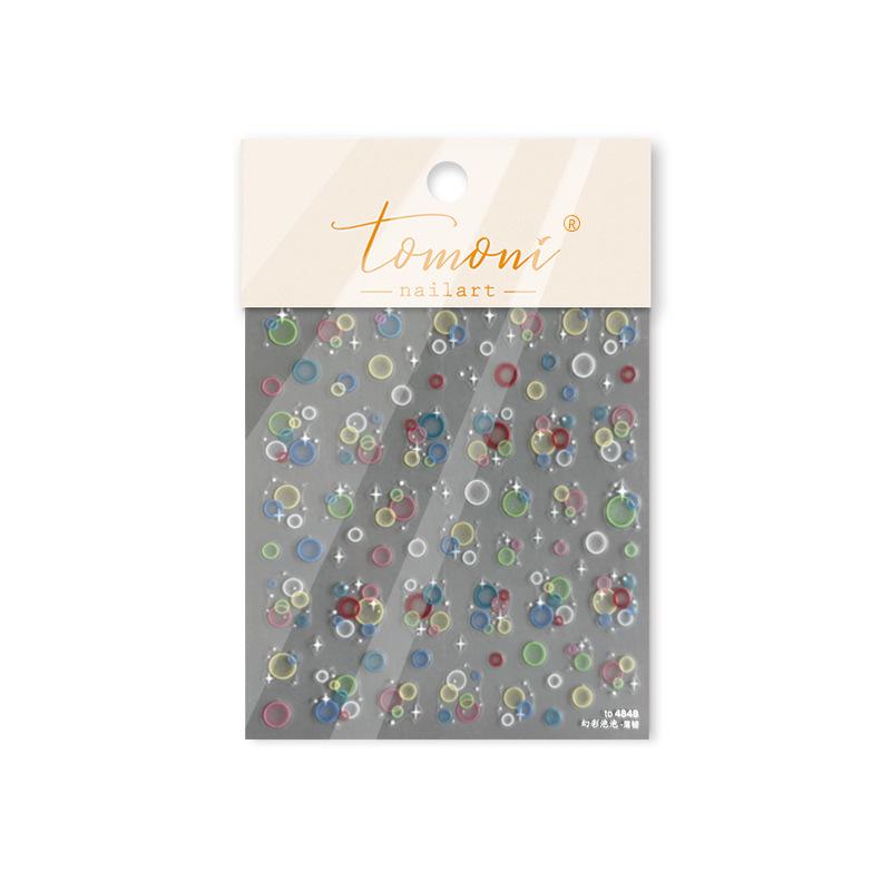 

Детские наклейки для нейл-арта Tomoni – Тонкие и прочные, с японским дизайном граффити с кроликом