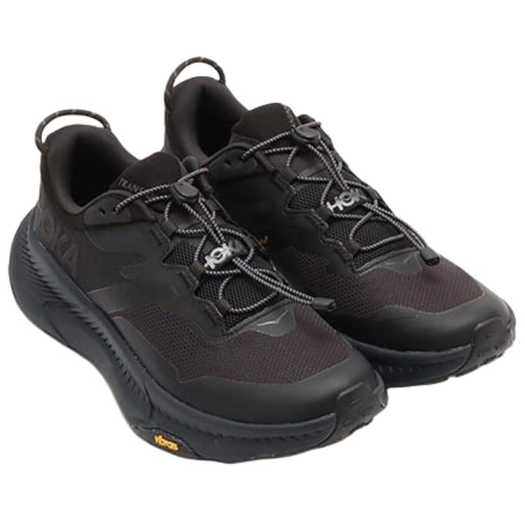 HOKA ONE ONE Transport GTX Fashionable Comfortable Breathable Reflective Hiking Shoes Unisex Hiking Shoes Black 1133957F-BLCKB