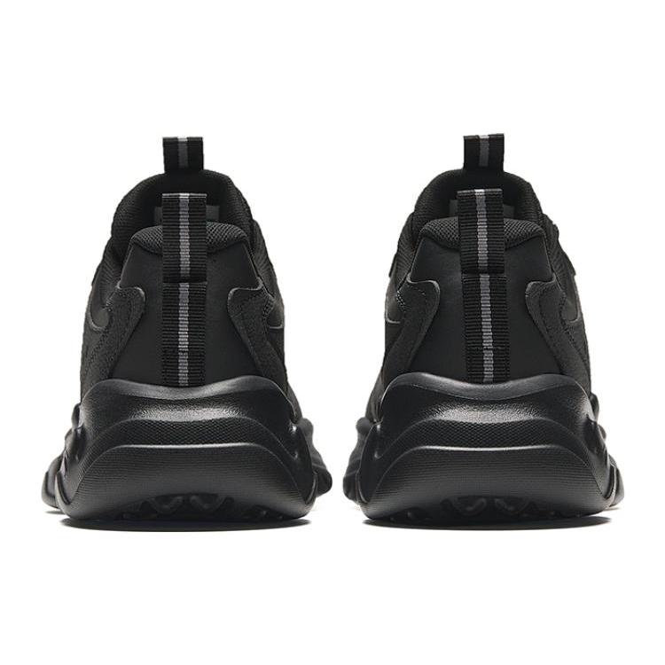 Anta Cushioning Abrasion Resistant Breathable Low top Casual Shoes Women's Black 922328815-5