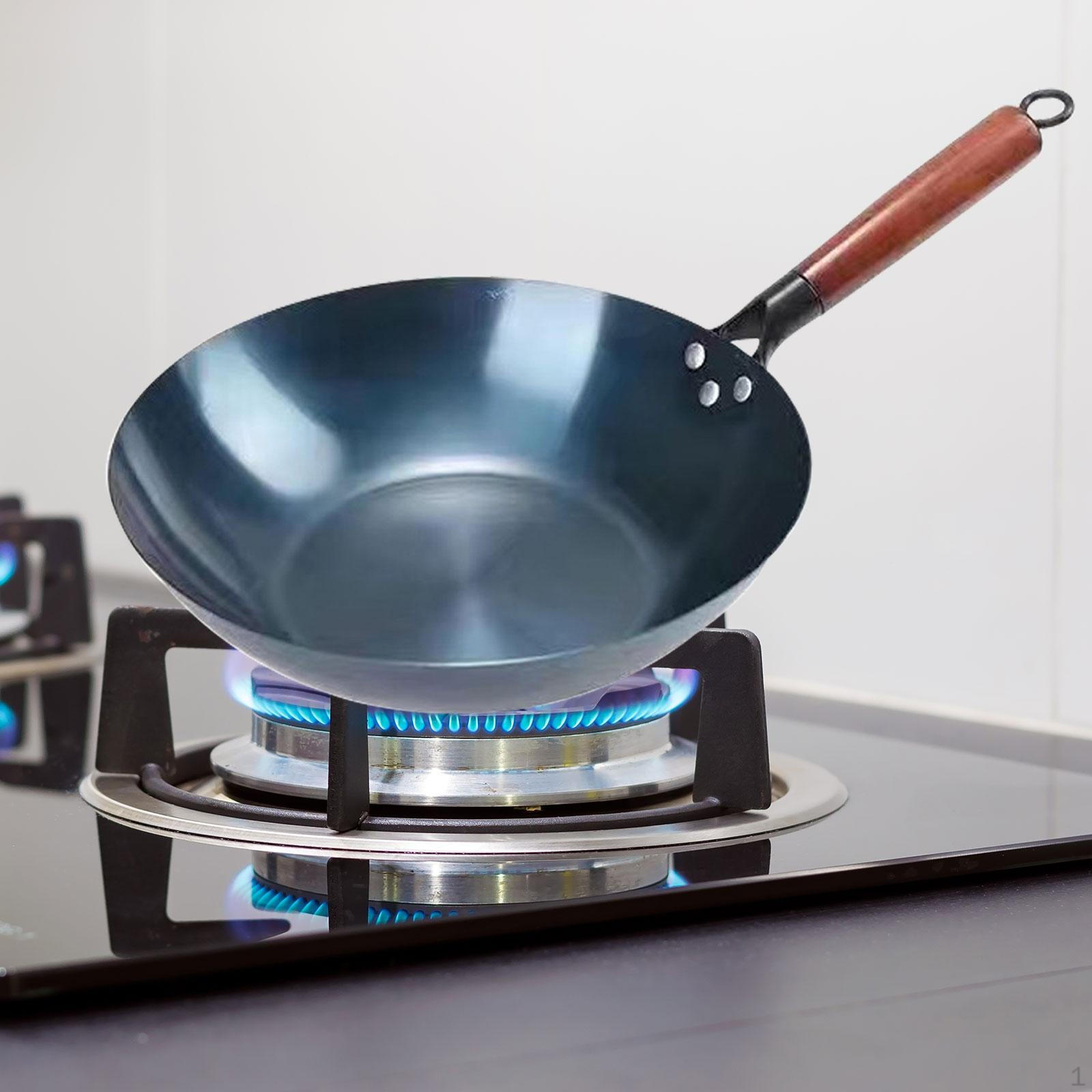 

Вок з ручкою для пасерування та смаження страв 32cm without ear