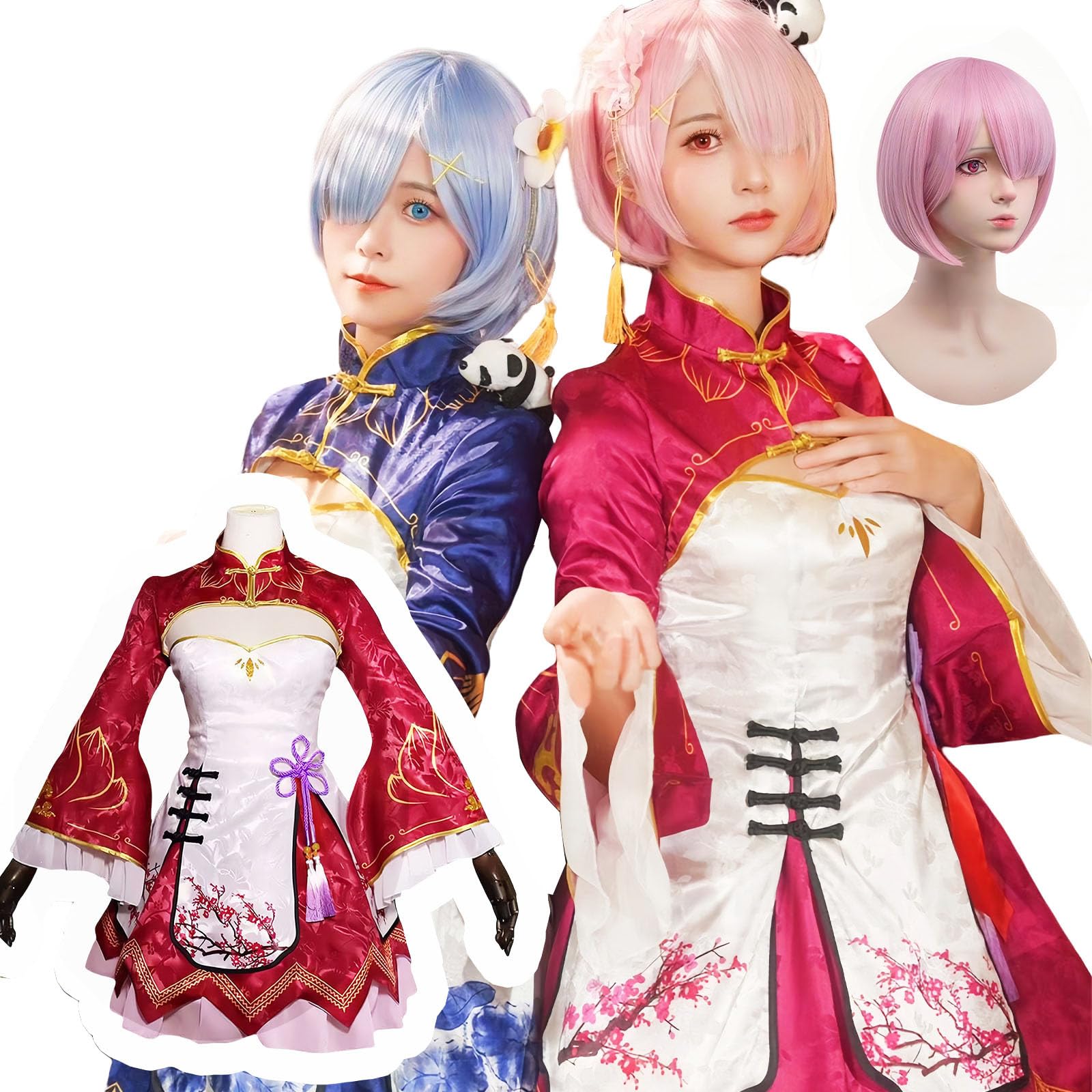 

Косплей Рэм Косплей Китайская сценическая школьная вечеринка Китайский размер [Ноу-сацу] Костюм ReZero, Платье, Аниме, Хэллоуин, Наряд, Фестиваль, (Баран, Платье,