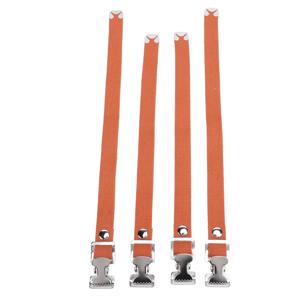 4Pcs Drywall Stilts Straps Flexible Nylon Aluminum Alloy Buckle Adjustable Drywall Foot Band Straps Kit Replacement