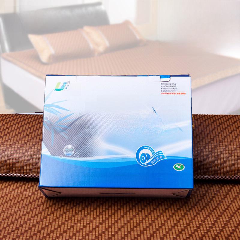 Doppelseitige Matte mit Bambuskohle: Winter-/Sommergebrauch, Rattan-Eis-Seide-Tatami