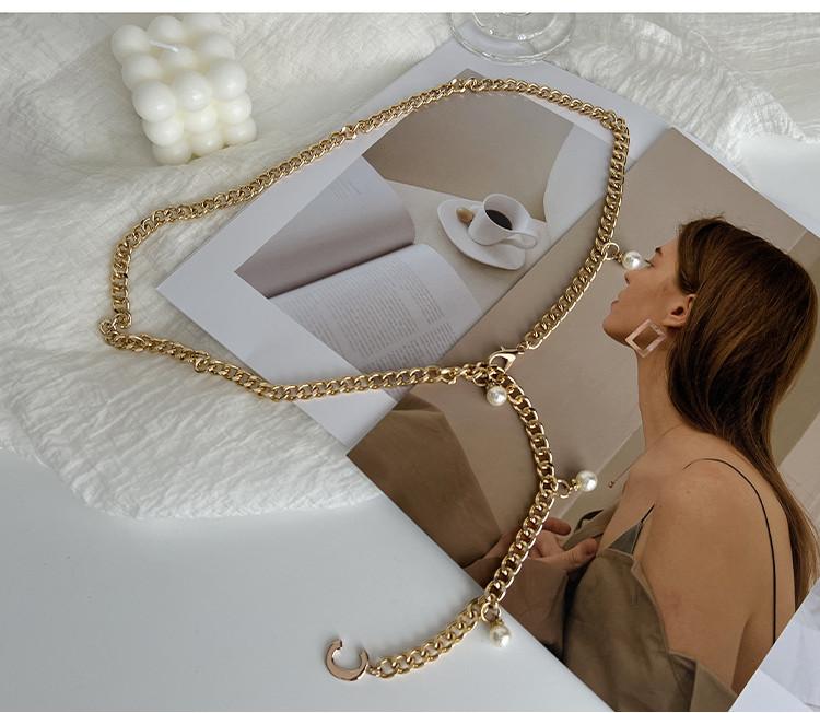 

Unique Metal Gold Chain Waist Chain For Women Perfect For Skirts Dresses And Casual Looks