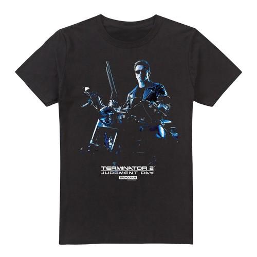 Terminator 2 Mens Motorbike T-Shirt