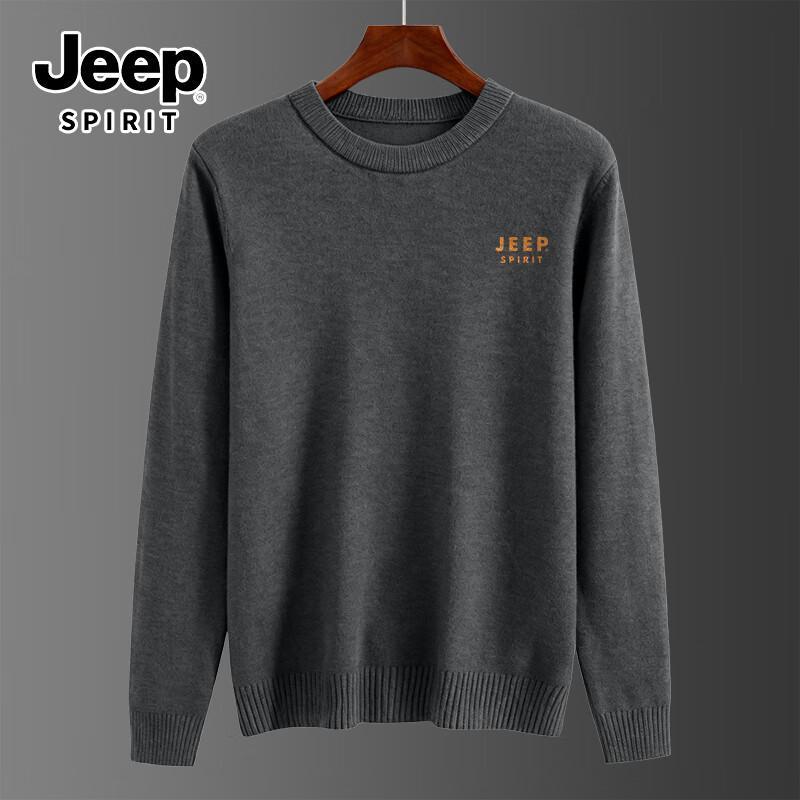 JEEP SPIRIT Herren Pullover aus Wollmischung
