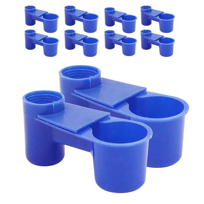 10 Pcs Pop Bottle Watering Cup for Birds, Chicken Pigeon & More