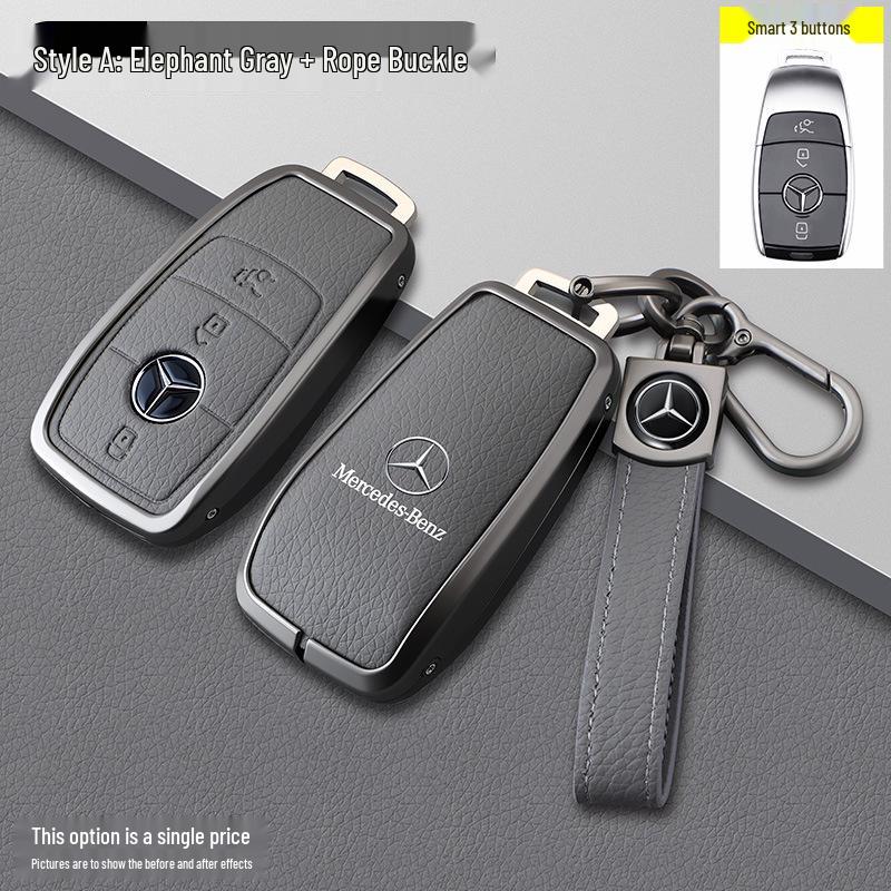 Mercedes-Benz A-Class Elephant Grey Key Case