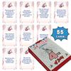1 Set 4th of July 54 Jokes Cards Independence Day Theme Jokes Paper Cards Kids Adults Family Party Interactive Board Game