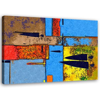 Canvas Print Abstract Coloured