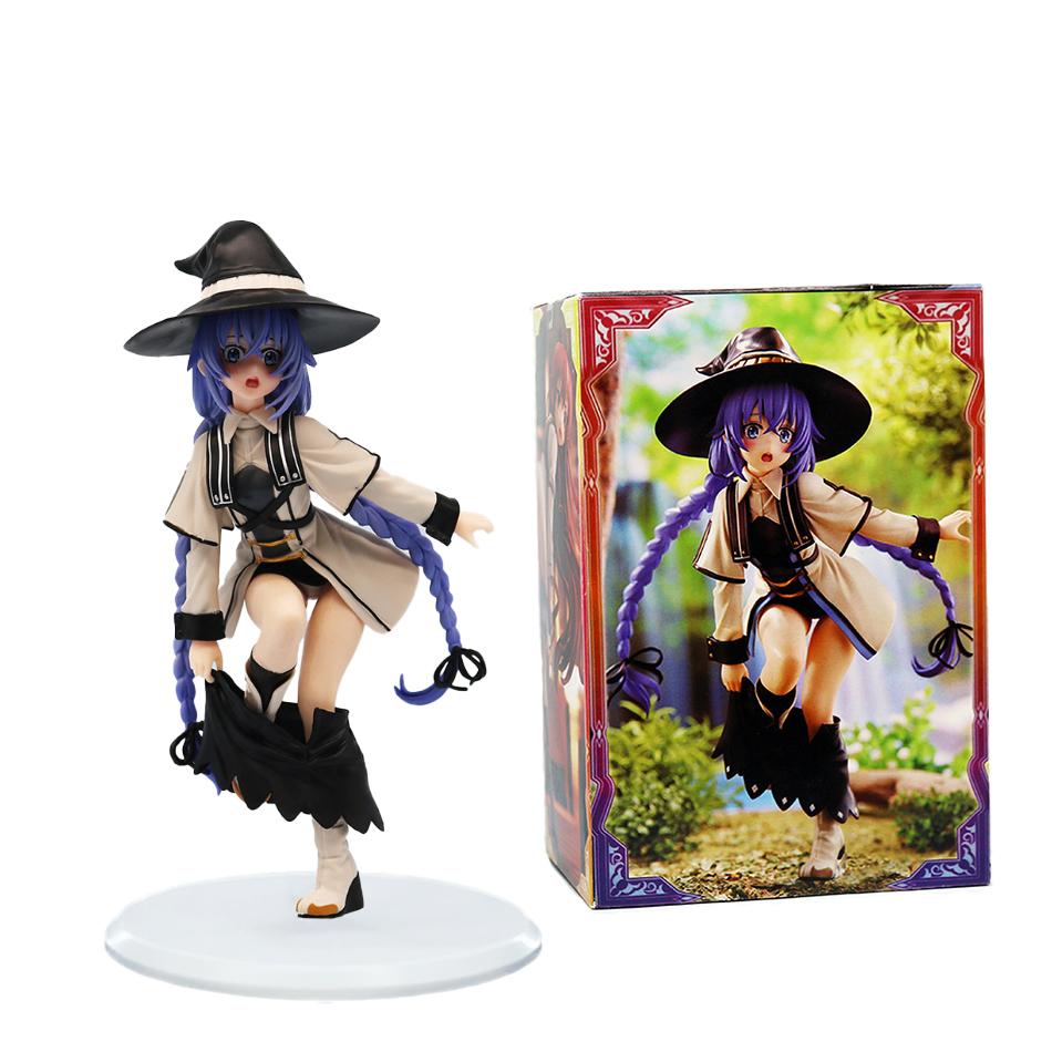 25cm Magician Roxy Migurdia Action Figure Mushoku Tensei Jobless Reincarnation Anime Adult Collection Model Toys Gift PVC Poseable Articulated Scale