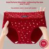 Female Spring and Autumn Sweet Floral Lace Pure Cotton 10A Antibacterial Crotch Waist Triangle Briefs