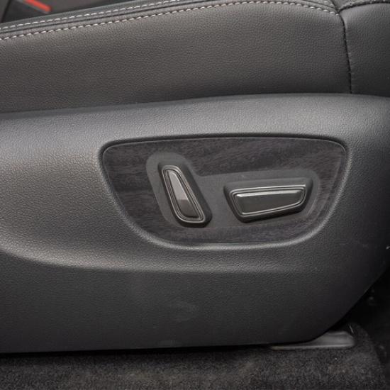 2x Car Seat Adjust Handle Button Panel Cover Accessories For Prado LC250 2024-25