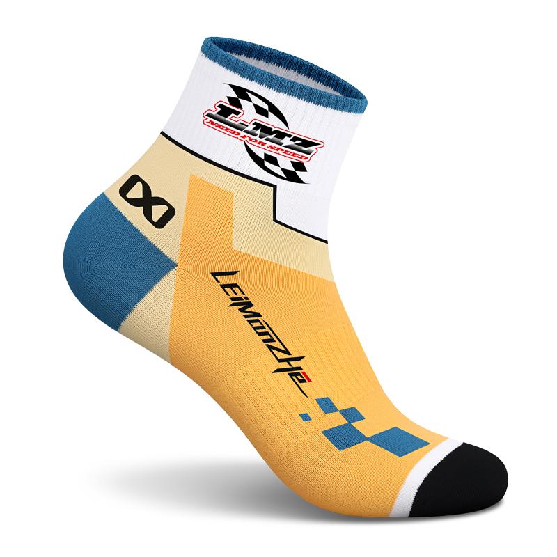 LONGFEI Designer Custom Logo High Quality Socks Manufacturer Men's Women Fashion Cotton Crew School Sport Socks