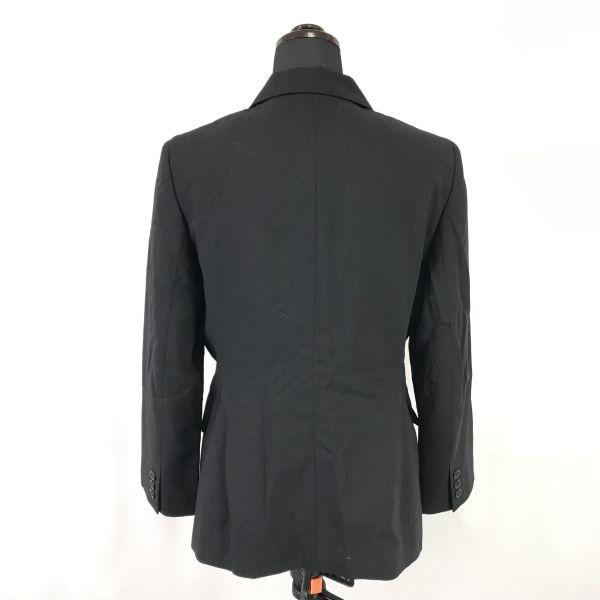 Made in Japan LES MUES 100% Wool Blazer Women’s M Black Cupra Lining(USED)