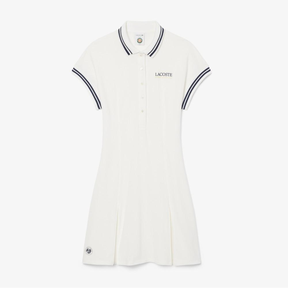 [lacoste] Women's Roland Garros Tennis Pique Dress EF0584-56G70V