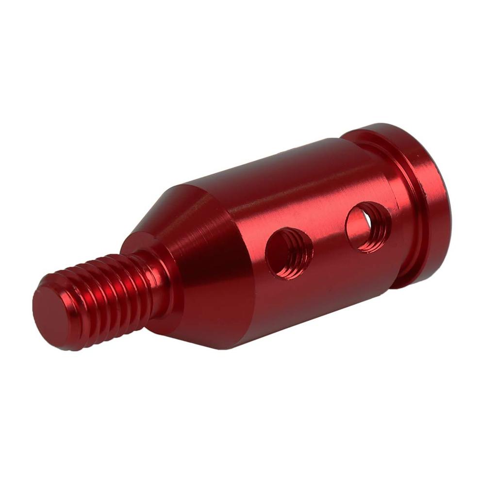 uxcell Car Shift Knob Adapter Shift Knob Conversion Adapter M10x1.5 Threadless for Shifter Red
