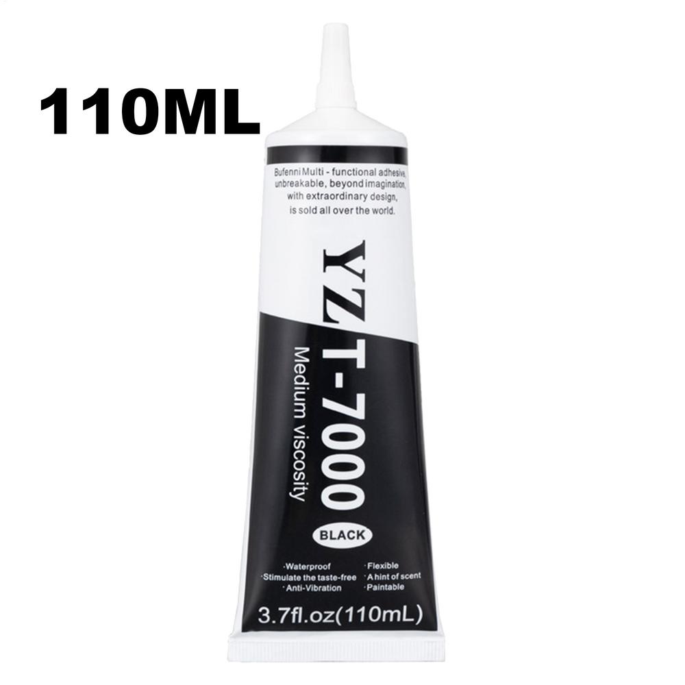 15ML/50ml/110ml T-7000 Black Glue Mobile Phone Metal Screen Frame Repair Diamond Adhesive Liquid Glue Multipurpose Stong Bond