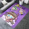 The Fairly Oddparents Office Carpet Soft Polyester Entrance Carpet Washable Non slip Machine Washabl