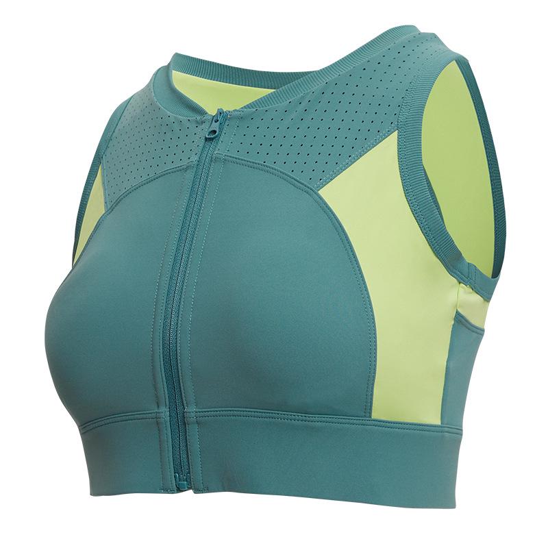 Women's Quick-Dry Breathable Lycra Sports Bra - Plus Size