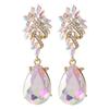 European Style Geometric Alloy Drop Earrings For Women With Irregular Design Fashion Jewelry
