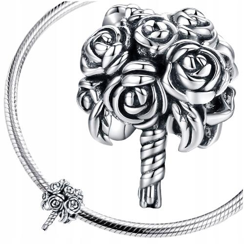 Charms Bouquet Of Flowers Pr 925 Bead S925 Bouquets Beads Pendant